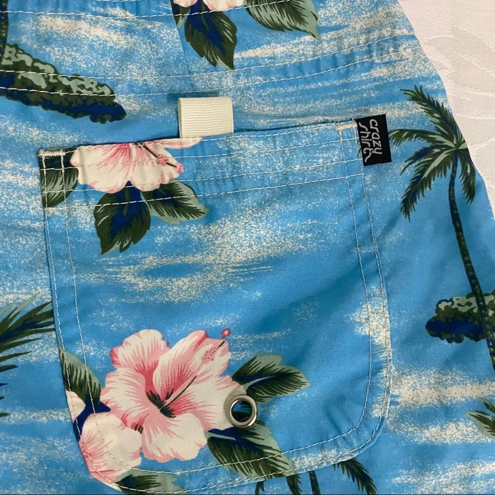 Vintage Crazy shirts Hawaii ‘64 board shorts Size 7